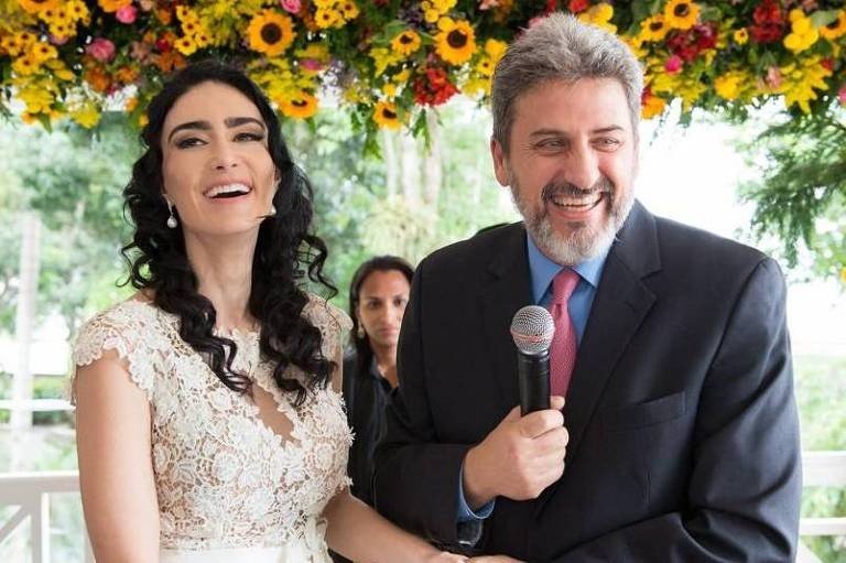 Cristiane Machado e Sergio Thompson-Flores (Foto: Arquivo pessoal)