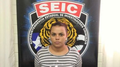 Maria Aparecida - presa por simular o próprio sequestro