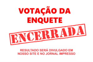 VOTAÇÃO DA ENQUETE ENCERRADA