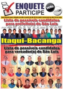 Enquete: Quem irá suceder o atual Prefeito de São Luís? Enquete: Quem irá suceder o atual Prefeito de São Luís?