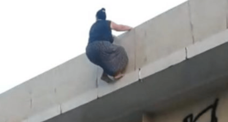 Pastora comete suicídio ao se jogar de viaduto / Foto: Reprodução