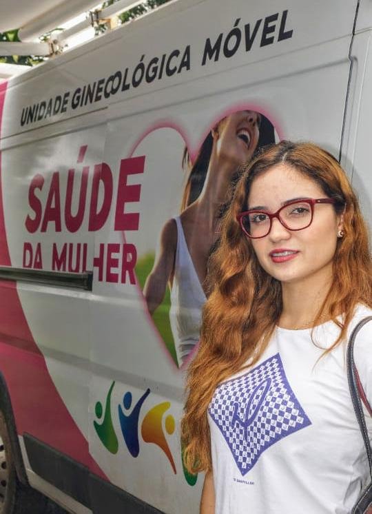 Ângela Frazão Barros - ação integrada da campanha março lilás