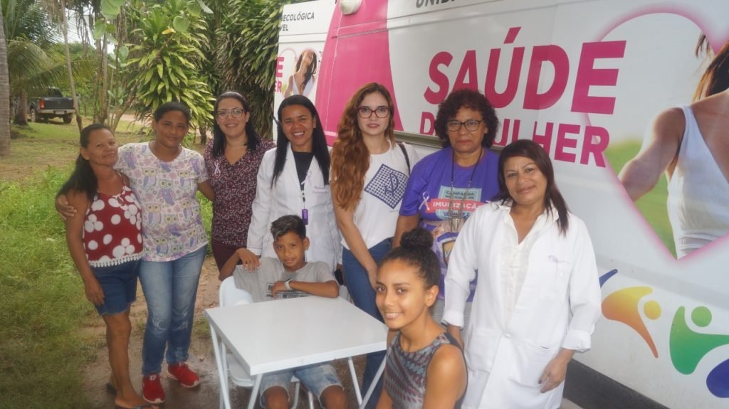 Ângela Frazão Barros - ação integrada da campanha março lilás.