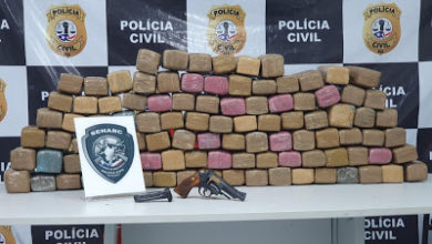 100Kg de droga apreendido pela policia
