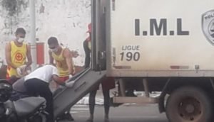 Imagem reprodução - Bombeiros e Policia investigam o caso