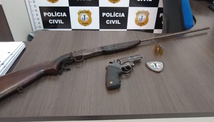 Armas apreendidas