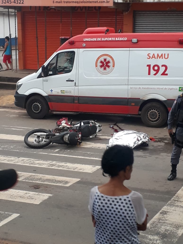Mulher que estava na grupa morreu