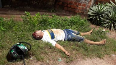 Jovem morto a tiros