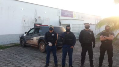 Agentes da Polícia Civil que participaram da operação