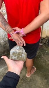 Entorpecente apreendido pela Polícia