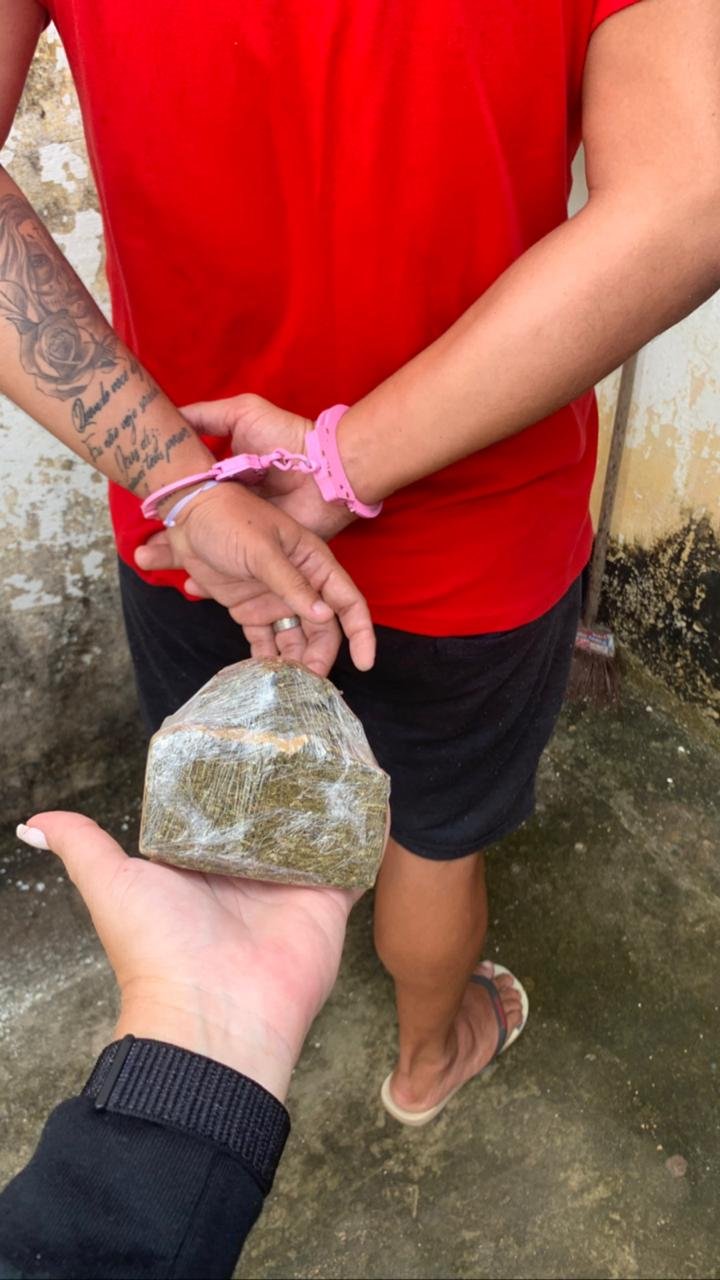 Entorpecente apreendido pela Polícia