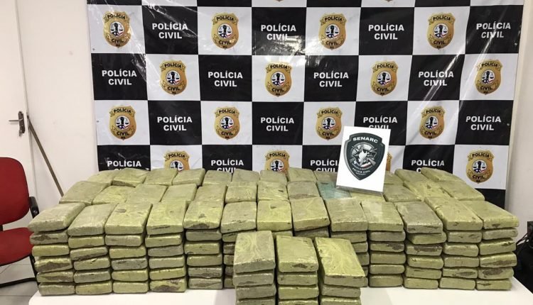 Grande quantidade de drogas