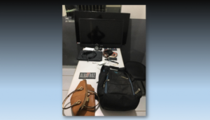 Material recuperado pela polícia