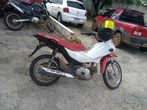 Motocicleta recuperada