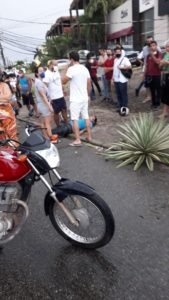 Motociclista morreu no local