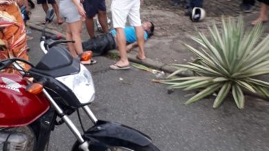 Motociclista morreu no local