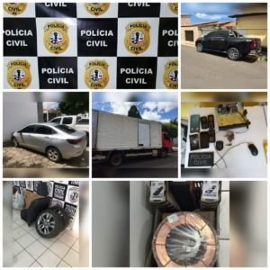 Resultado da ação da polícia