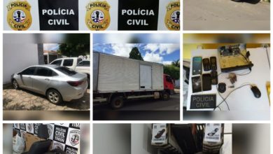 Resultado da ação da polícia