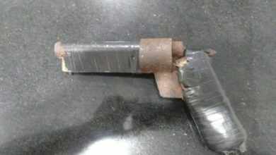 Simulacro de arma de fogo