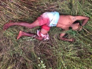 Suspeito morreu durante troca de tiros