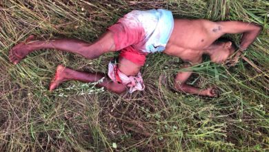 Suspeito morreu durante troca de tiros