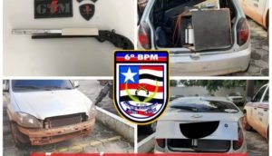 Veículo recuperado pela Polícia