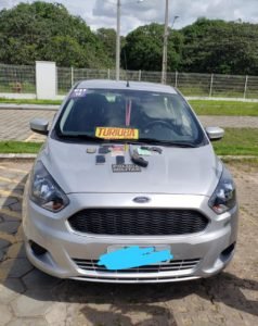 Veículo apreendido pela polícia