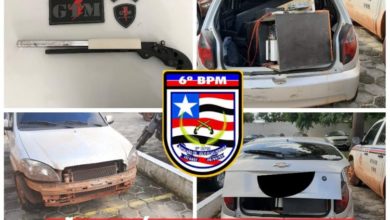 Veículo recuperado pela Polícia