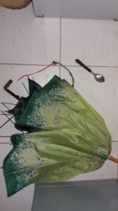 Material usado para entrar na casa e agredir ás vítimas 
