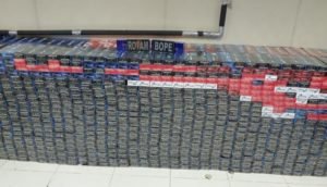 4.403 caixas de cigarros contrabandeados apreendidos
