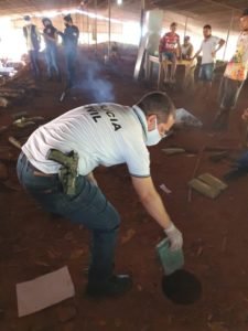 773 kg de entorpecentes incinerados