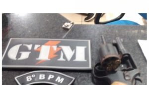 8° BPM e 9° BPM apreende armas de fogo e munições