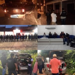 Ações policias realizadas pelas seccionais Sul, Leste e Oeste