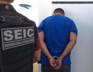 Assaltante preso pela Seic por envolvimento com assaltos a bancos