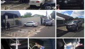 Ações dos policias na agência bancáriaAções dos policias na agência bancária