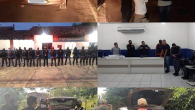Ações policias realizadas pelas seccionais Sul, Leste e Oeste