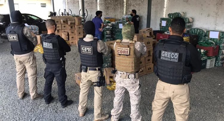 Cargas avaliadas em R$ 280 mil