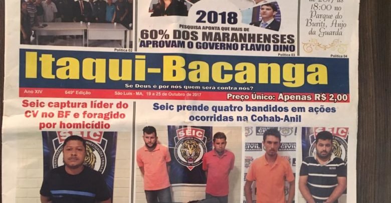 Edição Impressa do Jornal Itaqui-Bacanga volta a circular no Maranhão