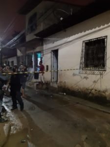 Local foi preservado para investigação da Polícia