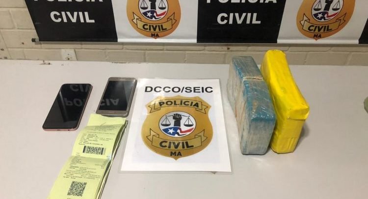 Os 2kg de drogas de origem do Mato Grosso teria como destino Santa Rita