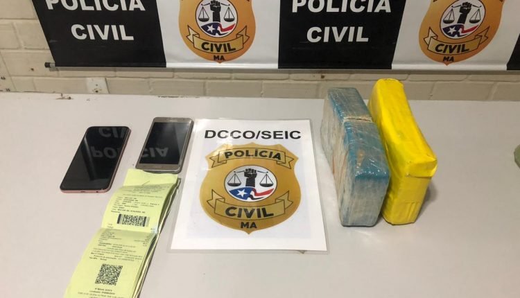 Os 2kg de drogas de origem do Mato Grosso teria como destino Santa Rita