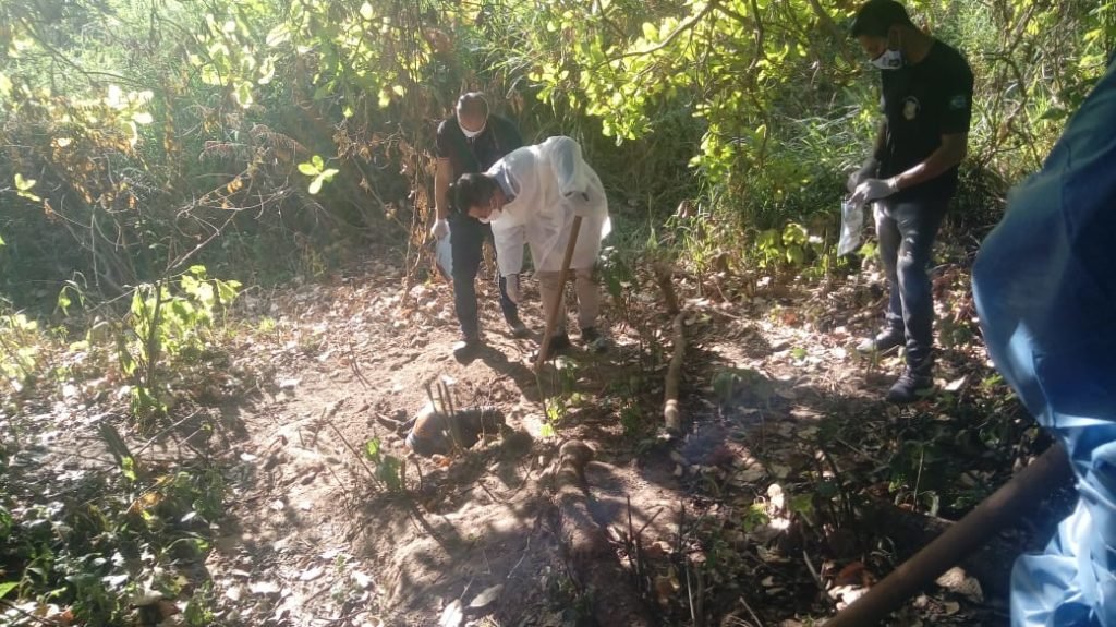 Rafaela foi encontrada morta em uma cova rasa