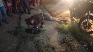 Vítima morreu no local do crime