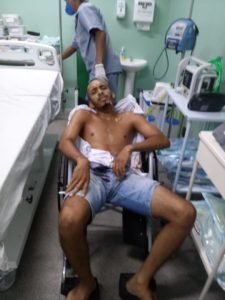 William Ravi Rodrigues da Silva, de 21 anos morreu no hospital após ser baleado