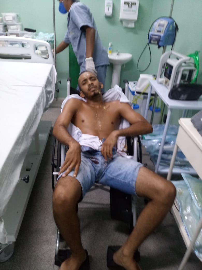 William Ravi Rodrigues da Silva, de 21 anos morreu no hospital após ser baleado