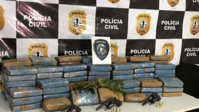 117 tabletes de maconha apreendido pela polícia