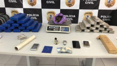 35 quilos de droga