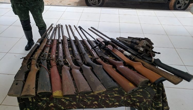 Armas próprias para atividade de caça