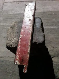 Destroços da embarcação