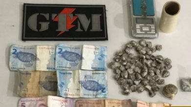 Droga estava em posse do homem de 27 anos